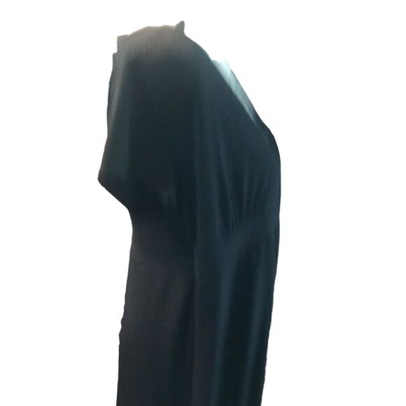 Duo Maternity Dress Size Medium Black Short Sleeve - Picture 10 of 10